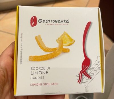 Scorze di limone candite