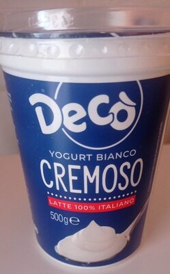 Decò yogurt bianco cremoso