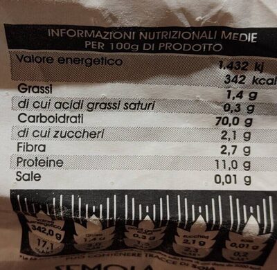 Farina di semola martinucci