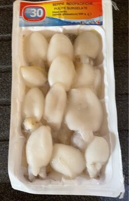 Seppie indonesiane pulite