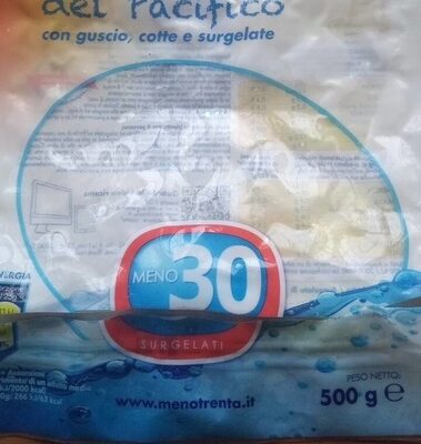 Vongole del pacifico