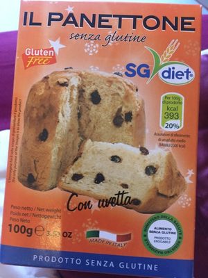 SG Diet Panettone S / Glutine 100G
