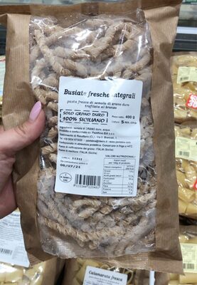 Busiate fresche integrali