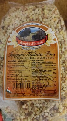 Fregola tostata fine front packaging