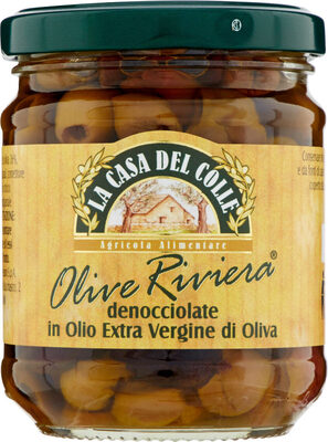 Olive riviera denocciolate in olio extra vergine di oliva