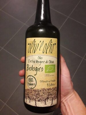 Olio extra vergine di oliva front packaging