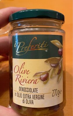 Olive Riviera denocciolate front packaging