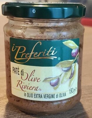 Patè di Olive Riviera front packaging