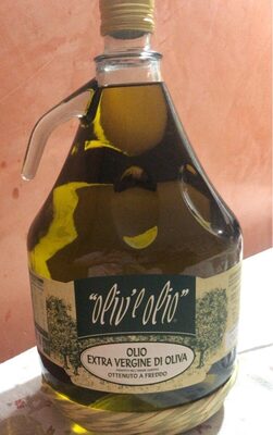 Olio extra vergine di oliva front packaging