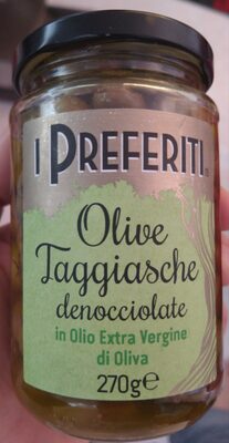 Olive Taggiasche denocciolate in olio extra vergine di oliva