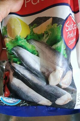 Merluzzetti del Pacifico front packaging