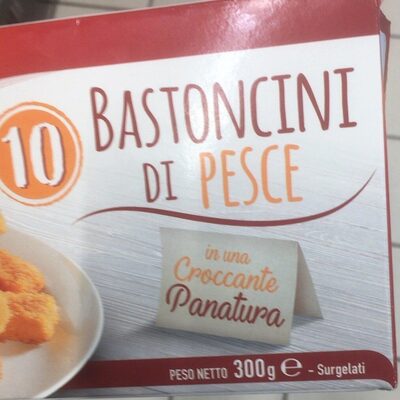 10 bastoncini pesce