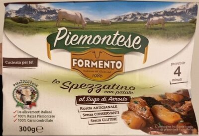 Spezzatino di fassone al sugo di arrosto