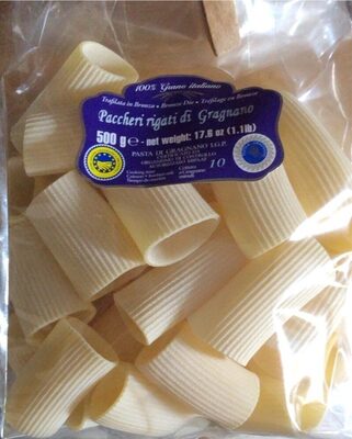Paccheri rigati di Gragnano