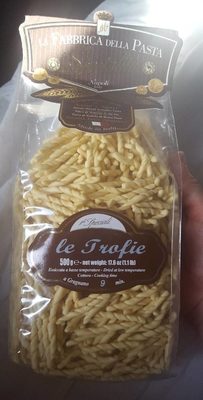 Le trofie front packaging