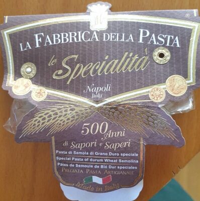 Pasta integrale front packaging