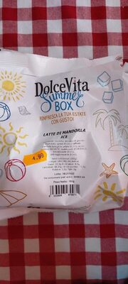 Latte di mandorla ice