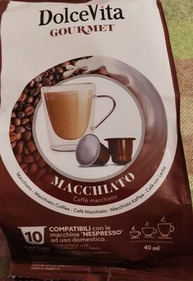 Caffè macchiato front packaging