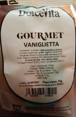 Gourmet vaniglietta