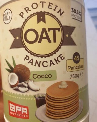 Protein oat pancake cocco
