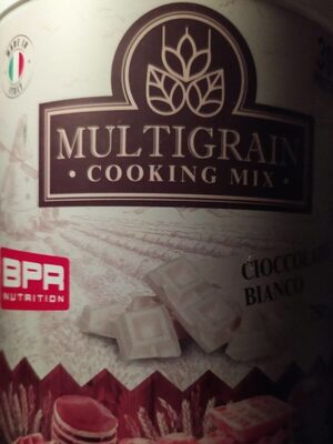 Multigrain cooking mix front packaging