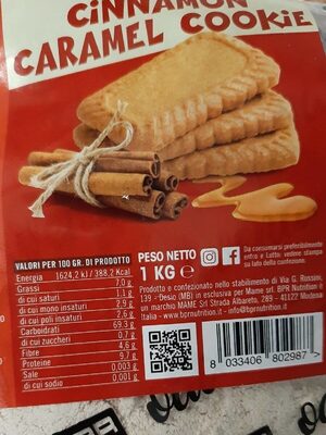 Cinnamon caramel cookies