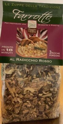 Farrotto al radicchio rosso front packaging