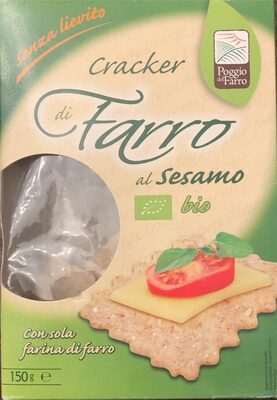 Cracker di farro al sesamo bio