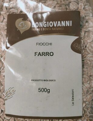 Fiocchi di farro front packaging