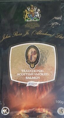 Traditional scottish smoked salmon