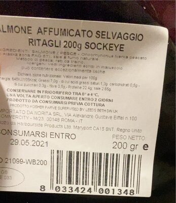 Salmone front packaging