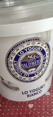 Lo yogurt bianco front packaging
