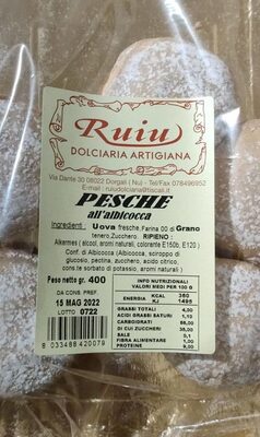 Pesche all'albicocca