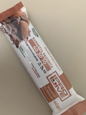 Barretta proteica cioccolato al latte e mandorla Pro Live