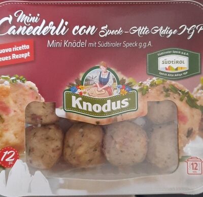 Mini canederli con speck