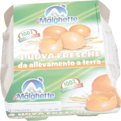 Uova allevamento a terra