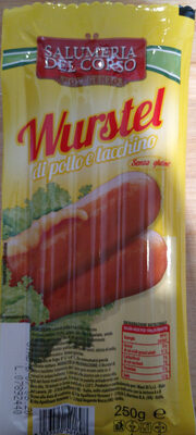 Wurstel di pollo e tacchino