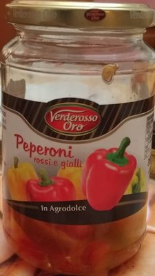 Peperoni rossi e gialli