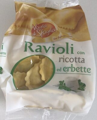Ravioli con ricotta ed erbette