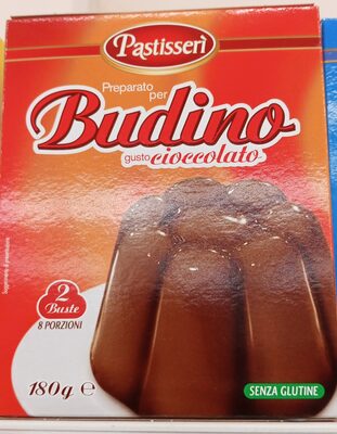 Budino al cioccolato front packaging
