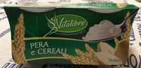 Yogurt pera e cereali