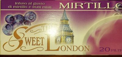 Infuso al gusto di mirtillo e frutti misti