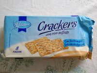 Crackers con riso soffiato