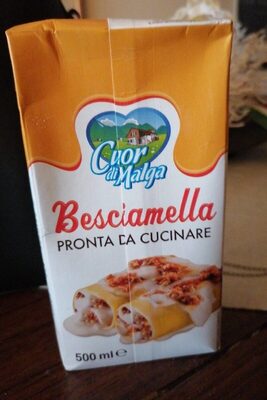 Besciamella front packaging