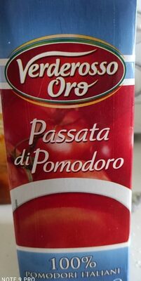 Passata di pomodoro front packaging