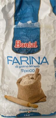 Farina di grano tenero 00 front packaging