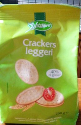 Crackers leggeri front packaging