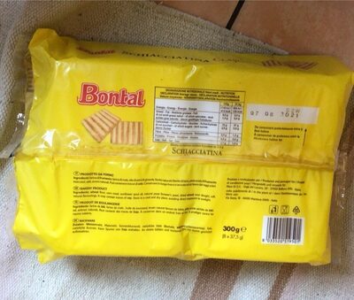 schiacciatina front packaging