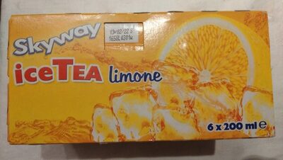IceTea limone front packaging