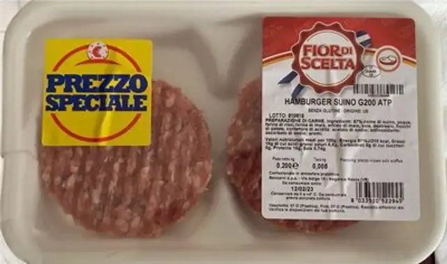Hamburger suino